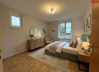 Traumhaftes, fast schon ländliches Wohnen in herrlicher Ruhelage! Großzügige und moderne 2-Zimmer-Wohnung!