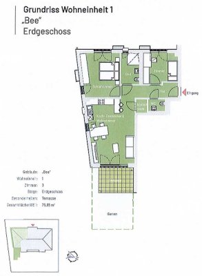 Moderne Neubauwohnung mit Garten & hochwertiger Ausstattung in Düsseldorf-Unterrath (teilmöbliert)