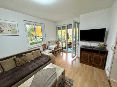 4-Zimmer-Wohnung mit großem Privatgarten– möbliert & bezugsbereit