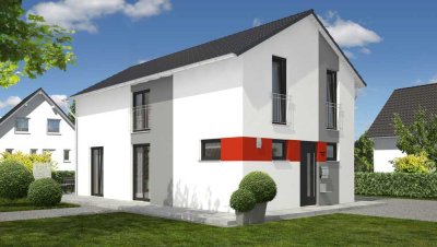 Maximaler Wohnkomfort bei optimalen Außenmaßen in Lage.