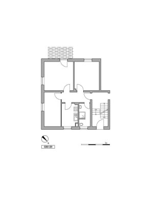 3-Zimmer-Erdgeschosswohnung mit Terrasse!