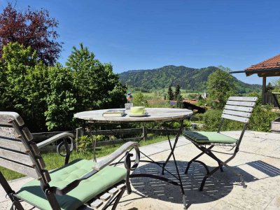 Attraktives Ferienhäuschen mit Seeblick in Schliersee