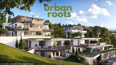 URBAN ROOTS am Kreuzbergl – Luxusdomizil: 5-Zimmer-Gartenwohnung mit Masterbedroom und zwei weiteren Bädern – mit eindrucksvoller Fernsicht!