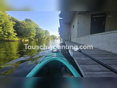Tauschwohnung: Wohnung mit Kanalzugang in Winterhude gegen größere Wohnung
