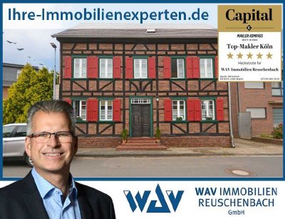 Denkmalgeschütztes Einfamilienhaus mit großem Garten in Erftstadt-Friesheim