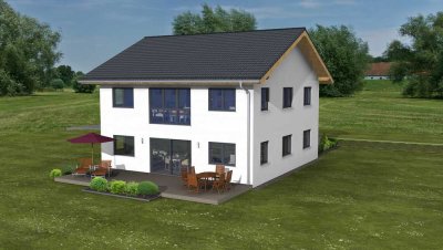 Zweifamilienhaus - schlüsselfertig in Traunstorf - modernes Wohnen auf zwei Ebenen