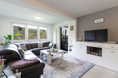 Erdgeschosswohnung mit herrlicher Weitsicht in Waldrach/ Ruwertal mit guter Stadtbusanbindung