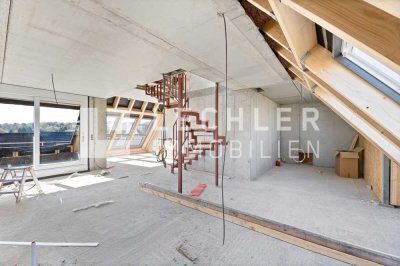 Wohn(t)raum trifft Weitblick: Gelungene Neubau-Maisonette