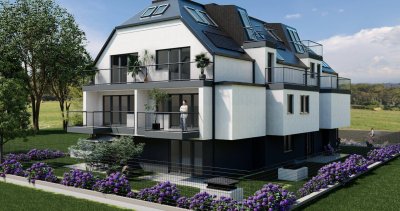 Erstbezug! 3-Zimmer Wohnung mit Loggia und Balkon, Nähe Oberen Mühlwasser
