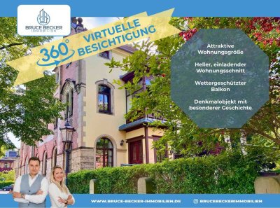 Für alle, die das Schöne lieben: Helle 3-Zimmer-Wohnung im historischen Denkmal!