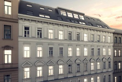 Top-Wohnung mit Balkon und Luxusküche in der Josefstadt als Anlage - Provisionsfrei!