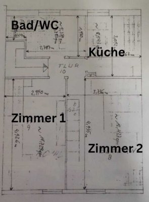 Geschmackvolle 2-Zimmer-Wohnung in Neumünster