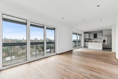 Exklusive Penthousewohnung mit großzügiger Loggia über den Dächern der Stadt