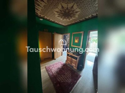 Tauschwohnung: Helle 2 Raumwohnung mit Balkon und Keller