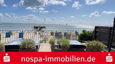 Ihr Fensterplatz am Meer: Die Nordsee und der Strand direkt vor der Tür!