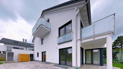 NEUBAU - Familienfreundliche Doppelhaushälfte mit Garten – energieeffizient & optional mit Pool