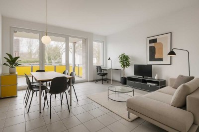 Fußbodenheizung, Stellplatz und sonniger Balkon