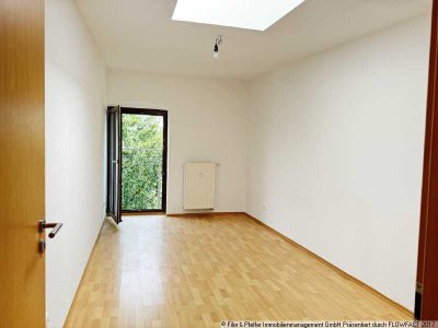Wohnen mitten in der Stadt über den Dächern von Magdeburg - WG-geeignet - Austritt