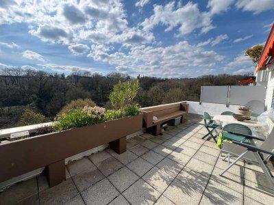 3 Zimmer-Terrassenwohnung mit Blick ins Grüne /Tiefgarage