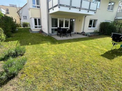 Großzügige und familienfreundliche 3,5-Zimmer-Erdgeschosswohnung mit großem Garten