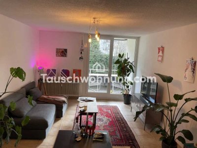 Tauschwohnung: Geräumige 2 Zi Wohnung in der Wiehre mit 2 Balkonen
