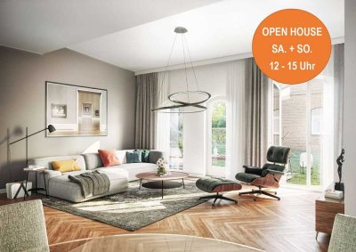 Remise über 2 Etagen, gemütlicher Südterrasse und großem Garten