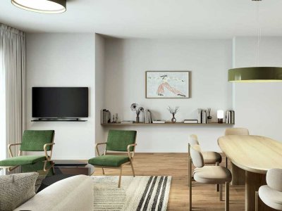 Hochwertige Garten Wohnung mit zwei Terrassen in Ost-Ausrichtung!