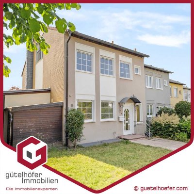 Großzügiges Familiendomizil! Charmantes Reihenendhaus auf Erbpachtgrund mit Garten, Aufzug und Sauna