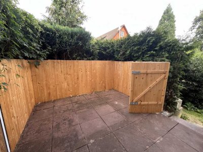Frisch renovierte 2-Zimmer-Erdgeschosswohnung mit Terrasse