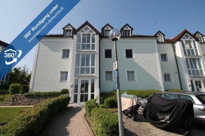Passau - Heining: Geräumiges 1-Zimmer-Appartement mit Wintergarten