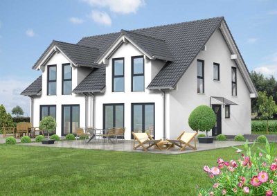 Exklusives Massivhaus in Premium-Qualität - Neubau Doppelhaushälfte...!