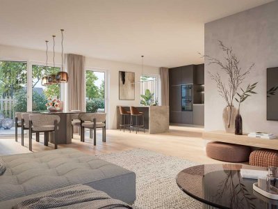 Großzügige 4-Zimmer-Wohnung im grünen Idyll Oberschleißheim