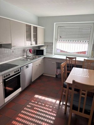Obergeschosswohnung mit Dachterrasse zentral in Aschendorf!