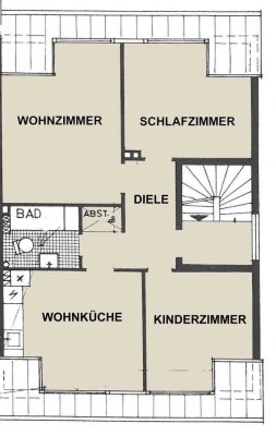 3,5 Raum Wohnung mit Gartenanteil in Bottrop Eigen