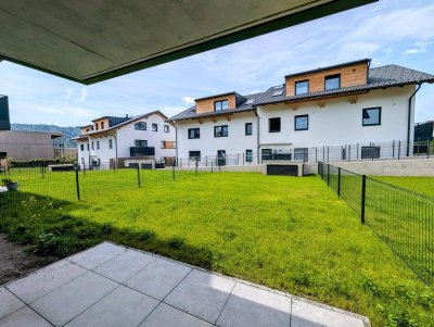 Ortszentrum Hallwang - kompakte 2 Zimmer Erstbezugs-Wohnung mit Garten in absoluter Ruhelage!