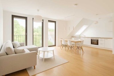 Helle & freundliche 3-Raum-Whg mit viel Platz unterm Dach