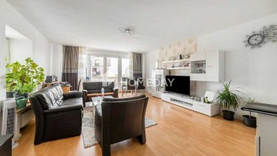 Ideal geschnittene 4-Zimmer-Wohnung mit Balkon in gepflegtem Mehrfamilienhaus