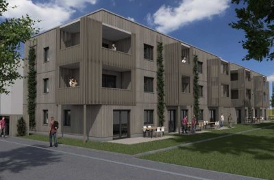 Helle, barrierefreie 2-Zimmer-Wohnung (Erstbezug) zu vermieten