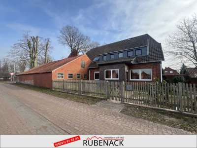 - Reserviert - Haßbergen: Interessante Hofstelle mit Nebengebäuden in zentraler Dorflage