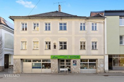 Charmantes Mehrfamilienhaus mit Geschichte und Potenzial – mitten am Marktplatz von Vöcklamarkt