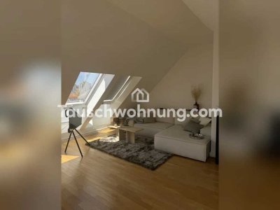 Tauschwohnung: 3 Zimmer Maisonette Penthouse