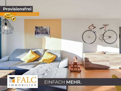 Moderne & Lichtdurchflutete 3-Zimmer-Wohnung mit Westbalkon