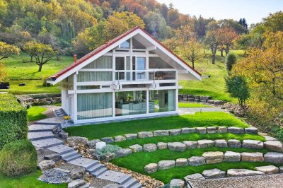 Exklusives, freistehendes HUF-Haus in ruhiger, erstklassiger Lage von Bad Überkingen