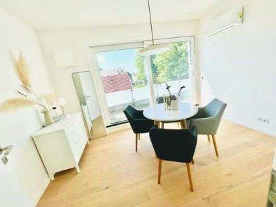 Ruhige, moderne 3-Zimmer Dachgeschosswohnung in Mü-Moosach