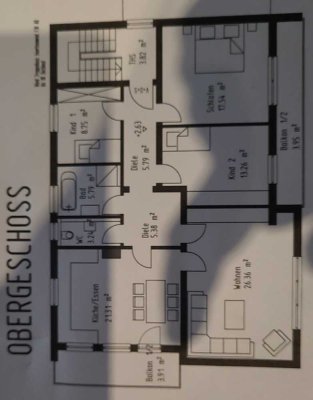 4-Zimmer OG-Wohnung in sehr ruhiger Lage