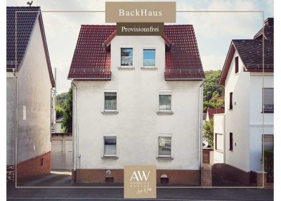 ***BackHaus*** Geräumig Leben in Asslar Stadt mit Nebengebäude, Garten, Hof, Garage. Provisionsfrei