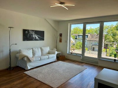 2 Zimmerwohnung warm Pauschalmiete 68 m² Wohnfläche- komplett möbliert ,mit Balkon