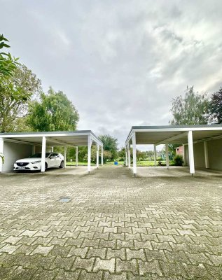 Naturnahe 3,5 Zimmer DG-Wohnung mit Panoramablick in KA-Knielingen