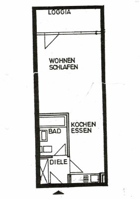 Sofort Frei 1Zimmer Appartment ideal als Kapitalanlage