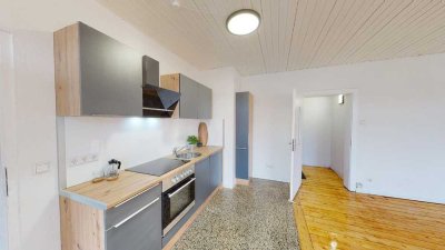 Dielen · Terrazzo · Design-Bad · Altbau-Apartment